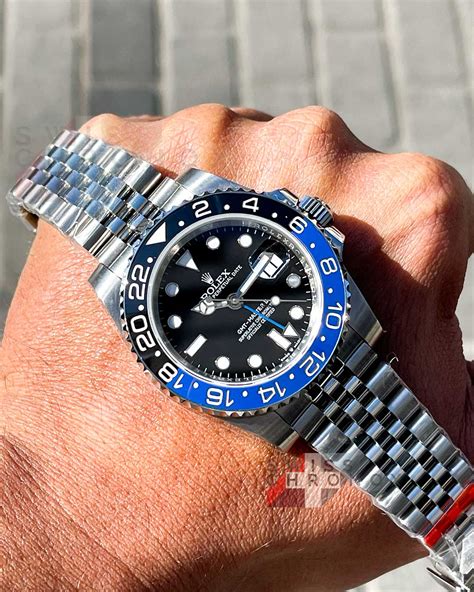 rolex gmt master ii batman jubilee replica|rolex gmt master ii price.